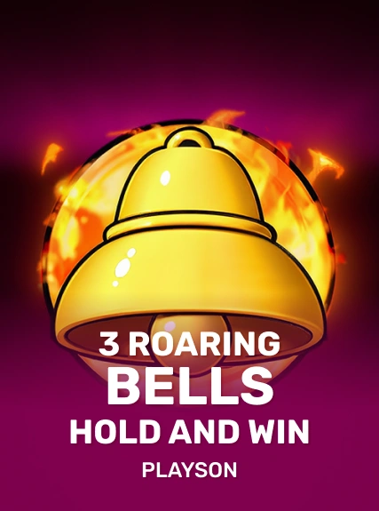 3 Roaring Bells: Hold and Win game tile